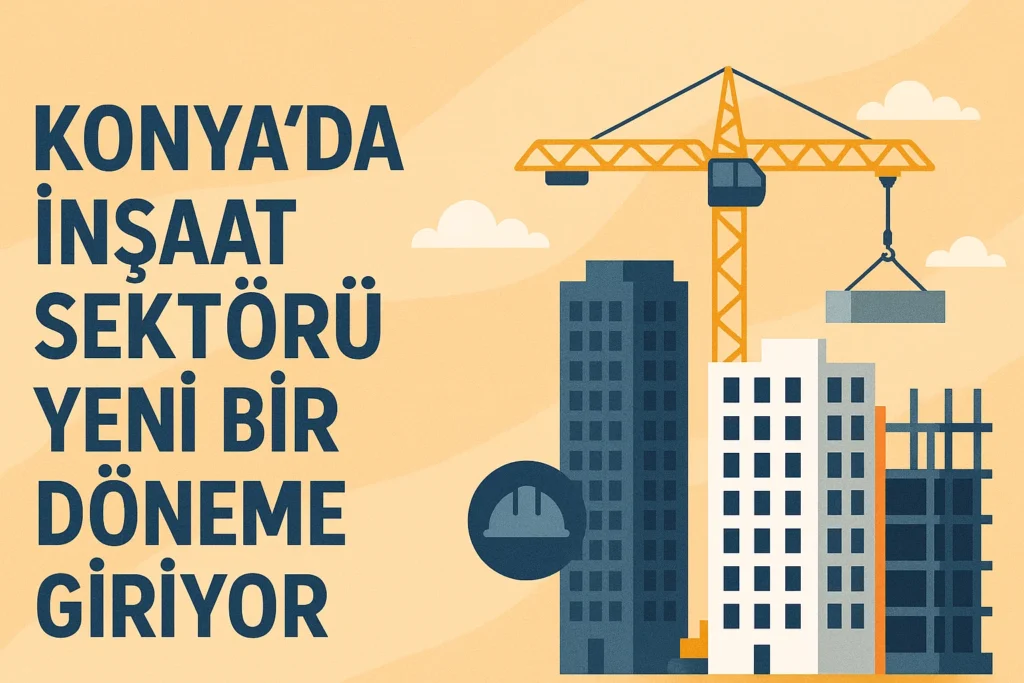 Konya İnşaat Sektörü Yeni Bir Döneme Giriyor